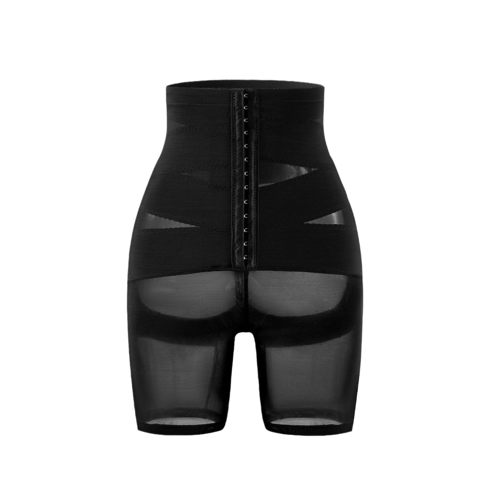 LuviGlow FlawlessForm™ Sculpting Shorts black shapewear — lifestyle shot

